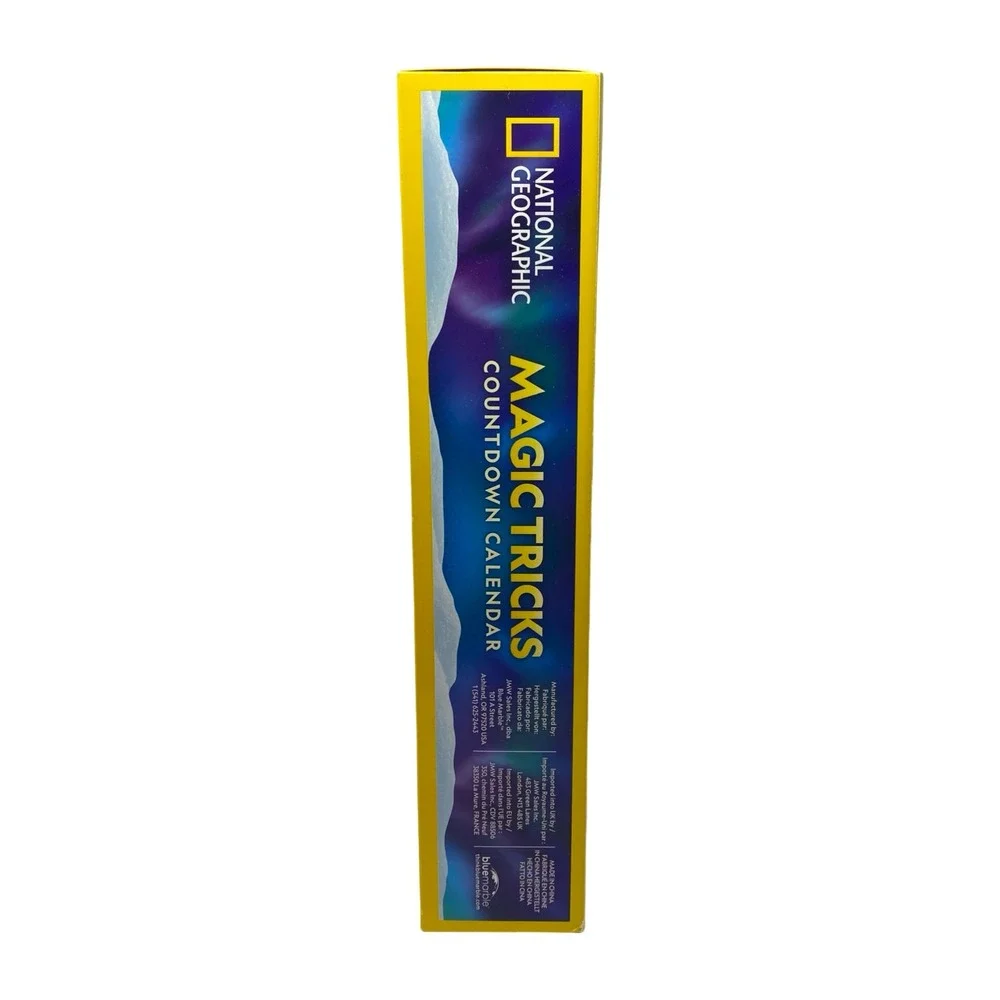 National Geographic Magic Tricks Countdown Calendar STEM Advent Kit 24 Days